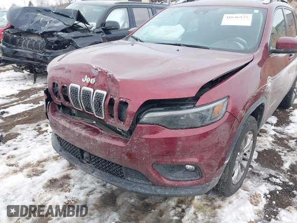 2021 Jeep Cherokee Latitude Lux with VIN 1C4PJMMX0MD175681, listed as a IAAI auction lot 41646125 with 34,024 mi miles and . Bid and sale history available at DreamBid. Image 6.