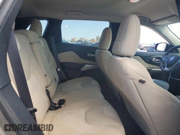 2017 Jeep Cherokee Sport with VIN 1C4PJLAB6HW643474, listed as a Copart auction lot 54386245 with 17,799 mi miles and Salvage Title. Bid and sale history available at carsss.com. Image 11.