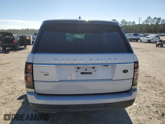 2020 Land Rover Range Rover Autobiography with VIN SALGV5SE9LA567952, listed as a Copart auction lot 44683925 with 56,779 mi miles and Clean title. Bid and sale history available at DreamBid. Image 6.