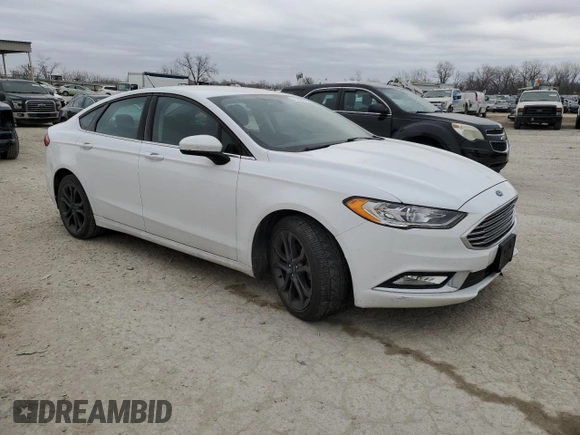 2018 Ford Fusion S with VIN 3FA6P0G74JR193642, listed as a Copart auction lot 47242845 with 122,322 mi miles and Salvage Title. Bid and sale history available at carsss.com. Image 4.