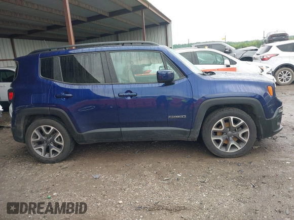 2018 Jeep Renegade Latitude with VIN ZACCJABB4JPH62323, listed as a IAAI auction lot 42202217 with 111,042 mi miles and . Bid and sale history available at DreamBid. Image 12.