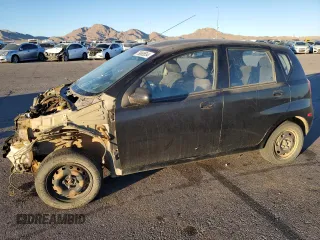 2006 Chevrolet Aveo LS with VIN KL1TD666X6B536619, listed as a Copart auction lot 79865654 with Not provided miles and Salvage title. Bid and sale history available at DreamBid. Image 1.
