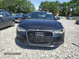 2012 Audi A6 Premium Plus with VIN WAUGGAFC1CN131881, listed as a Copart auction lot 62685825 with 158,702 mi miles and Clean title. Bid and sale history available at DreamBid. Image 5.