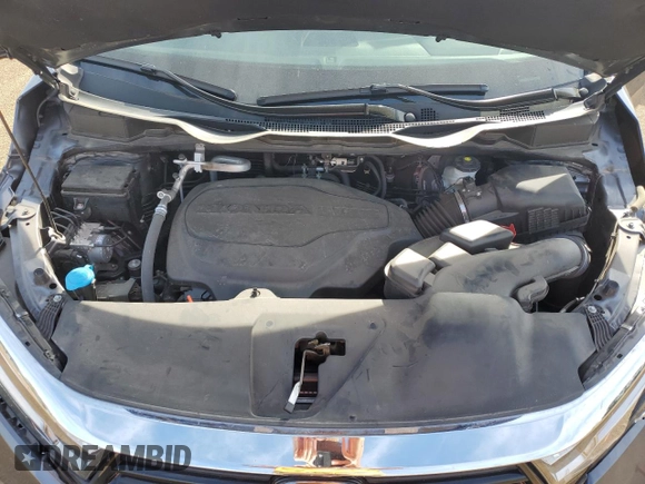 2024 Honda Odyssey EX-L with VIN 5FNRL6H6XRB016148, listed as a Copart auction lot 50639375 with 27,113 mi miles and Salvage Title. Bid and sale history available at DreamBid. Image 13.