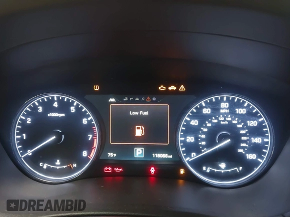 2017 Genesis G80 3.8L z VIN KMHGN4JE4HU175479, wystawiony jako IAAI lot #42161608 z przebiegiem 118 066 mil mil oraz . Historia ofert i sprzedaży dostępna na DreamBid. Obrazek 7.