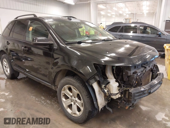 2014 Ford Edge SEL with VIN 2FMDK3JC7EBB33779, listed as a IAAI auction lot 41921333 with 152,844 mi miles. Bid and sale history available at carsss.com. Image 1.
