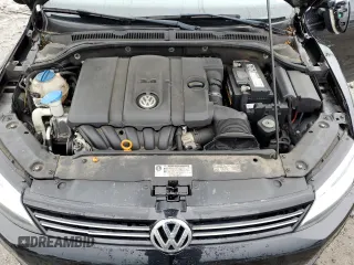 2013 Volkswagen Jetta SE with VIN 3VWDP7AJ4DM425976, listed as a Copart auction lot 58095525 with 77,395 mi miles and Salvage title. Bid and sale history available at DreamBid. Image 11.