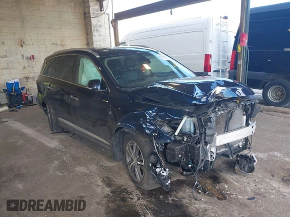 2020 Infiniti QX60 Pure with VIN 5N1DL0MM5LC513491, listed as a IAAI auction lot 41538271 with Not provided miles and . Bid and sale history available at DreamBid. Image 1.