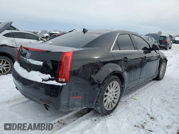 2011 Cadillac CTS Premium with VIN 1G6DS5ED2B0161752, listed as a Copart auction lot 45073775 with 95,846 mi miles and Salvage Title. Bid and sale history available at carsss.com. Image 3.