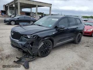 2021 Cadillac XT6 Sport with VIN 1GYKPGRSXMZ174395, listed as a Copart auction lot 48786443 with 41,846 mi miles. Bid and sale history available at carsss.com. Image 1.