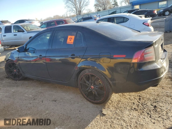 2008 Acura TL with VIN 19UUA66288A042126, listed as a Copart auction lot 84247284 with 0 mi miles and Salvage Title. Bid and sale history available at carsss.com. Image 2.