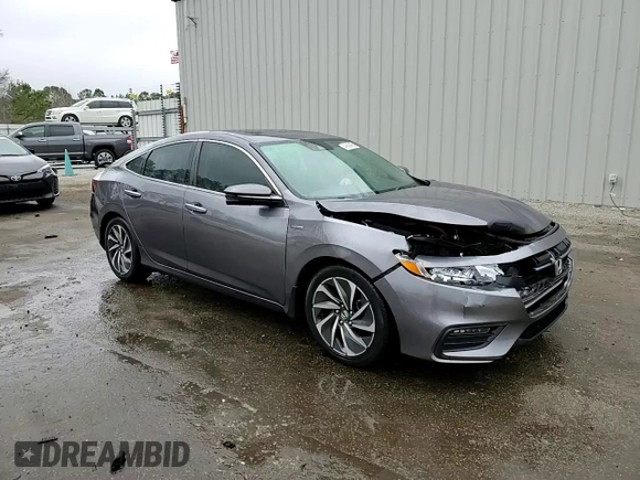 2020 Honda Insight Touring with VIN 19XZE4F92LE009994, listed as a Copart auction lot 44508455 with Not Provided miles and Salvage Title. Bid and sale history available at carsss.com. Image 13.