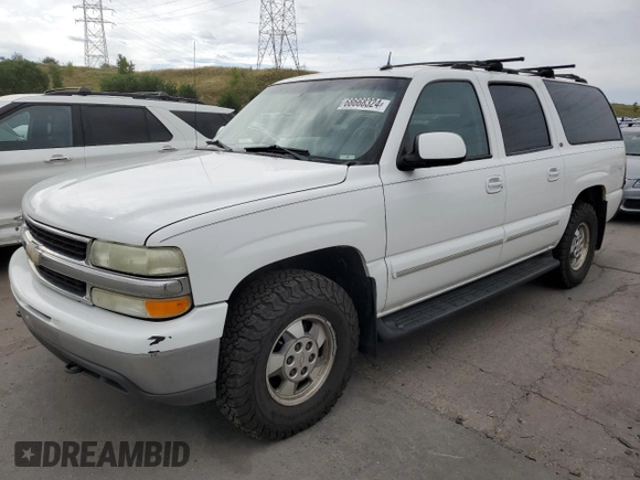2003 Chevrolet Suburban LT with VIN 3GNFK16Z23G285145, listed as a Copart auction lot 68668324 with 286,805 mi miles and Salvage Title. Bid and sale history available at carsss.com. Image 1.