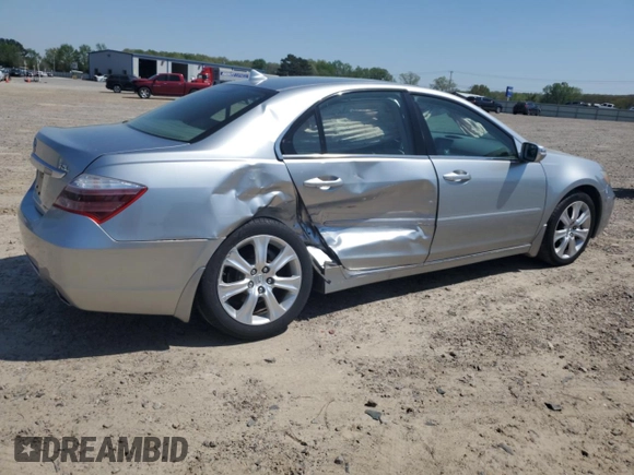 2010 Acura RL Technology with VIN JH4KB2F61AC001845, listed as a Copart auction lot 52549445 with 150,435 mi miles and Salvage Title. Bid and sale history available at DreamBid. Image 3.