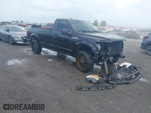2019 Ford F-150 XL z VIN 1FTMF1CB7KKD87222, wystawiony jako IAAI lot #41955665 z przebiegiem 129 786 mil mil oraz . Historia ofert i sprzedaży dostępna na DreamBid. Obrazek 1.