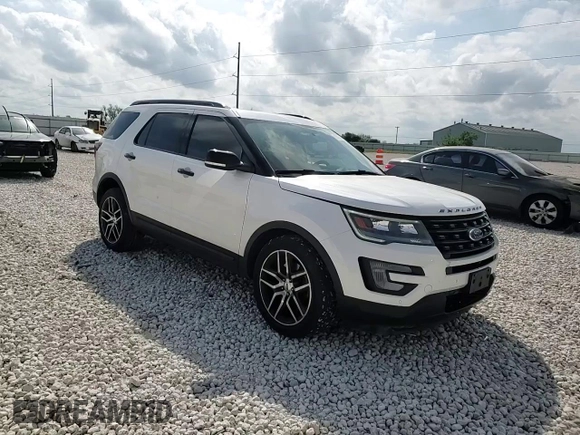 2017 Ford Explorer Sport z VIN 1FM5K8GT2HGC53978, wystawiony jako Copart lot #53263645 z przebiegiem 133 881 mil mil oraz Szkoda całkowita • Salvage title. Historia ofert i sprzedaży dostępna na DreamBid. Obrazek 11.