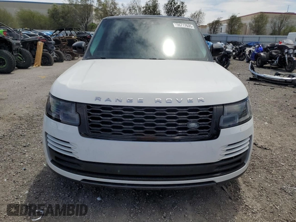 2019 Land Rover Range Rover z VIN SALGS2RE3KA547742, wystawiony jako Copart lot #56717635 z przebiegiem 72 080 mil mil oraz Szkoda całkowita • Salvage title. Historia ofert i sprzedaży dostępna na DreamBid. Obrazek 5.