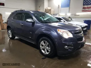 2013 Chevrolet Equinox LTZ with VIN 2GNFLGEK7D6357619, listed as a Copart auction lot 46515905 with 129,651 mi miles and Salvage Title. Bid and sale history available at carsss.com. Image 4.