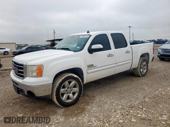 2013 GMC Sierra 1500 SLE z VIN 3GTP1VE07DG304851, wystawiony jako Copart lot #58800165 z przebiegiem 177 827 mil mil oraz Czysty tytuł • Clean title. Historia ofert i sprzedaży dostępna na DreamBid. Obrazek 1.