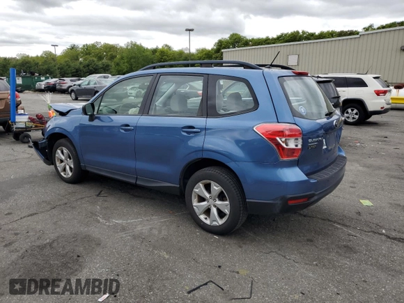 2015 Subaru Forester 2.5i with VIN JF2SJABC6FH549071, listed as a Copart auction lot 58426775 with 129,475 mi miles and Salvage title. Bid and sale history available at DreamBid. Image 2.