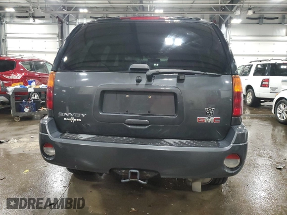 2007 GMC Envoy SLT with VIN 1GKDT13S972182196, listed as a Copart auction lot 44420285 with 208,108 mi miles and Salvage Title. Bid and sale history available at carsss.com. Image 6.