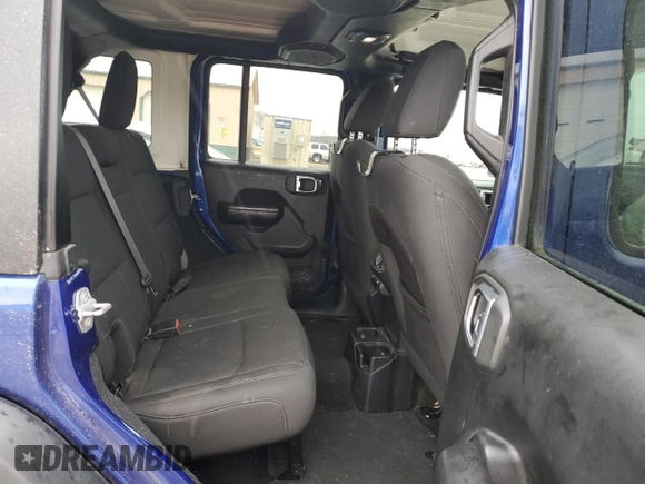 2018 Jeep Wrangler Unlimited Sport z VIN 1C4HJXDN3JW332396, wystawiony jako Copart lot #50386745 z przebiegiem 113 743 mil mil oraz Szkoda całkowita • Salvage title. Historia ofert i sprzedaży dostępna na DreamBid. Obrazek 10.