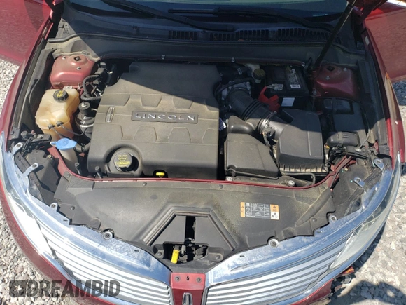 2013 Lincoln MKZ with VIN 3LN6L2GK8DR824415, listed as a Copart auction lot 56383394 with 107,950 mi miles and Salvage Title. Bid and sale history available at DreamBid. Image 11.
