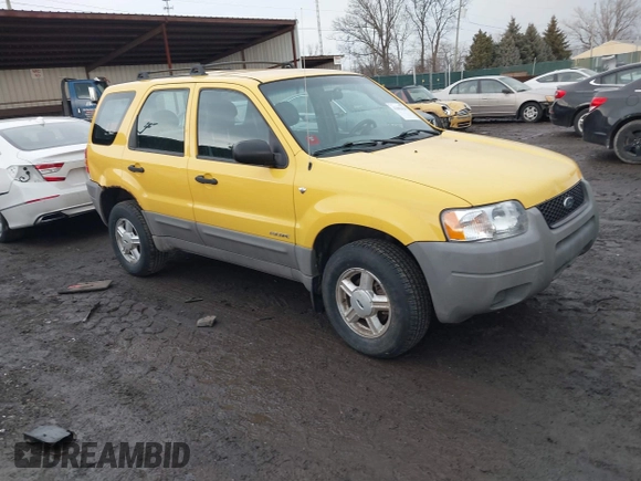 2002 Ford Escape with VIN 1FMCU02162KC27753, listed as a IAAI auction lot 41663420 with 187,823 mi miles and . Bid and sale history available at DreamBid. Image 1.