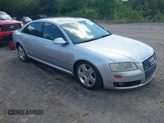 2006 Audi A8 4.2L z VIN WAUML44EX6N018455, wystawiony jako IAAI lot #42178587 z przebiegiem Nie podano mil oraz . Historia ofert i sprzedaży dostępna na DreamBid. Obrazek 1.