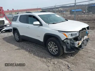 2017 GMC Acadia SLE with VIN 1GKKNSLA8HZ275668, listed as a IAAI auction lot 41828244 with 97,554 mi miles. Bid and sale history available at carsss.com. Image 1.