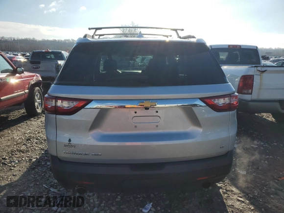2021 Chevrolet Traverse LT Cloth z VIN 1GNEVGKW1MJ150675, wystawiony jako Copart lot #84713524 z przebiegiem 32 440 mil mil oraz Szkoda całkowita • Salvage title. Historia ofert i sprzedaży dostępna na DreamBid. Obrazek 6.