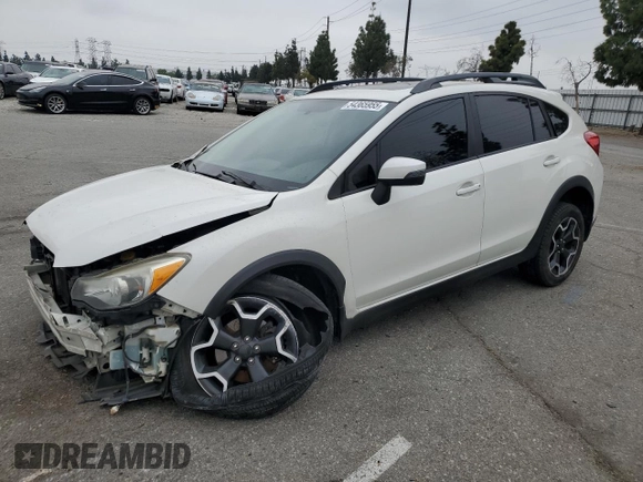 2015 Subaru Crosstrek Limited with VIN JF2GPAPC3F8236072, listed as a Copart auction lot 54365955 with 189,063 mi miles and Salvage title. Bid and sale history available at DreamBid. Image 1.