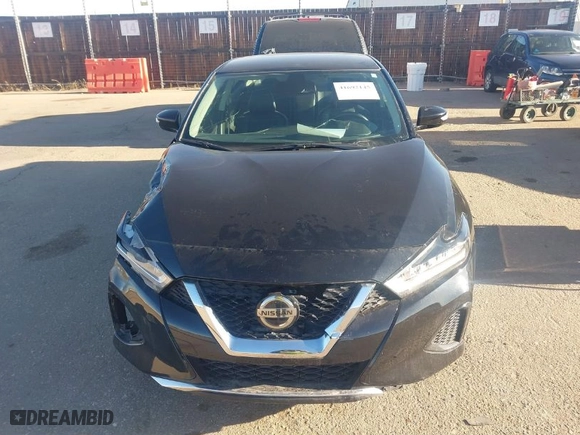 2021 Nissan Maxima SV with VIN 1N4AA6CV0MC512167, listed as a IAAI auction lot 41692145 with 63,680 mi miles. Bid and sale history available at carsss.com. Image 12.