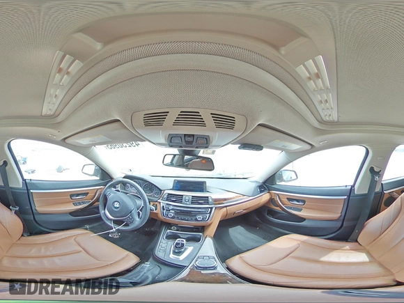 2015 BMW 4 Series 435i with VIN WBA4B1C52FD955115, listed as a Copart auction lot 49230965 with 91,383 mi miles and Salvage title. Bid and sale history available at DreamBid. Image 12.