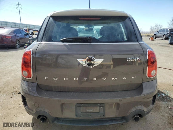 2014 MINI Cooper Countryman S with VIN WMWZC5C51EWP36420, listed as a Copart auction lot 46245425 with 75,752 mi miles and Salvage Title. Bid and sale history available at carsss.com. Image 6.