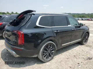 2020 Kia Telluride SX with VIN 5XYP5DHC2LG078042, listed as a Copart auction lot 58500965 with 32,040 mi miles and Salvage title. Bid and sale history available at DreamBid. Image 3.