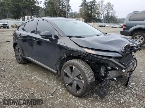 2023 Nissan ARIYA Platinum+ z VIN JN1DF0CD3PM700678, wystawiony jako Copart lot #88305655 z przebiegiem 21 339 mil mil oraz Szkoda całkowita • Salvage title. Historia ofert i sprzedaży dostępna na DreamBid. Obrazek 4.