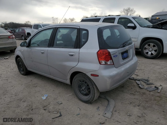 2008 Chevrolet Aveo LS with VIN KL1TD666X8B244391, listed as a Copart auction lot 42011415 with 92,547 mi miles and Clean Title. Bid and sale history available at carsss.com. Image 2.