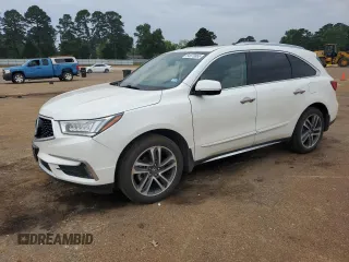 2017 Acura MDX Advance with VIN 5FRYD3H82HB009619, listed as a Copart auction lot 54073865 with 98,265 mi miles and Salvage title. Bid and sale history available at DreamBid. Image 1.