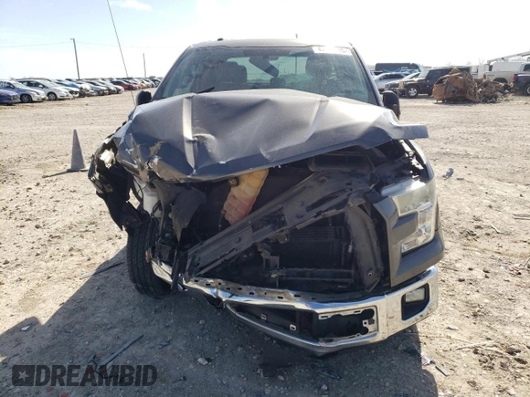 2015 Ford F-150 XL with VIN 1FTEX1CP8FKE38245, listed as a Copart auction lot 47648685 with 154,512 mi miles and Salvage Title. Bid and sale history available at carsss.com. Image 5.
