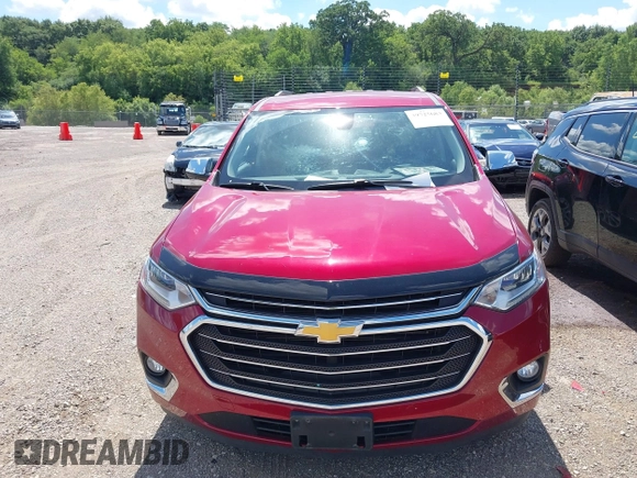 2018 Chevrolet Traverse Premier with VIN 1GNERKKW6JJ173579, listed as a IAAI auction lot 39725683 with 63,682 mi miles. Bid and sale history available at carsss.com. Image 12.