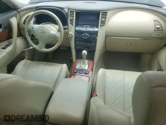 2015 Infiniti QX70 with VIN JN8CS1MU7FM381300, listed as a Copart auction lot 58246015 with 142,043 mi miles and Clean title. Bid and sale history available at DreamBid. Image 8.