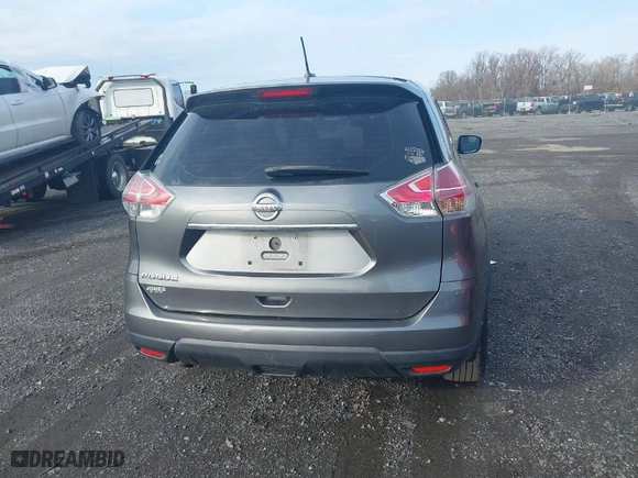 2016 Nissan Rogue SV with VIN 5N1AT2MT5GC786782, listed as a IAAI auction lot 41460155 with 122741 miles. Bid and sale history available at carsss.com. Image 16.