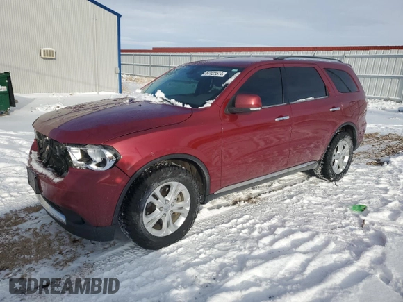 2013 Dodge Durango Crew z VIN 1C4RDJDG7DC667578, wystawiony jako Copart lot #87421514 z przebiegiem 174 551 mil mil oraz Czysty tytuł • Clean title. Historia ofert i sprzedaży dostępna na DreamBid. Obrazek 1.