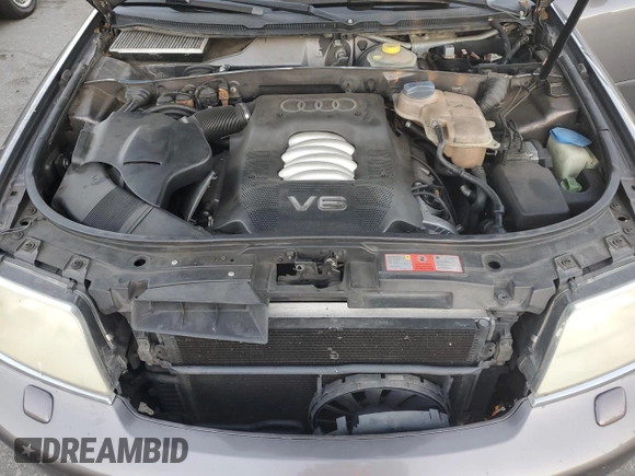 2001 Audi A6 with VIN WAULH54BX1N156367, listed as a Copart auction lot 88305425 with 217,173 mi miles and Salvage Title. Bid and sale history available at carsss.com. Image 12.