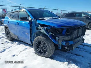 2024 GMC Terrain AT4 with VIN 3GKALYEG7RL133486, listed as a IAAI auction lot 41401177 with 12,518 mi miles and . Bid and sale history available at carsss.com. Image 1.