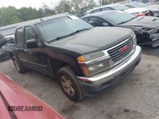 2009 GMC Canyon SLE1 with VIN 1GTCS139198119469, listed as a IAAI auction lot 41954005 with 248,135 mi miles. Bid and sale history available at carsss.com. Image 1.