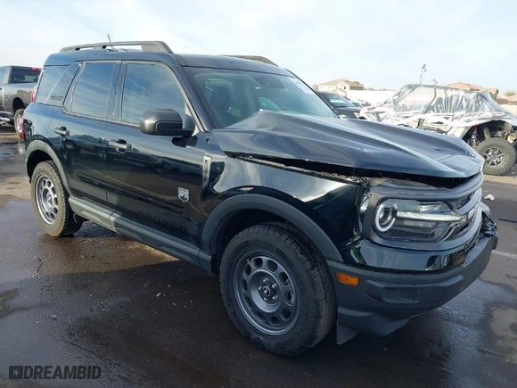 2023 Ford Bronco Sport Big Bend with VIN 3FMCR9B63PRE15764, listed as a IAAI auction lot 41597681 with 32,142 mi miles. Bid and sale history available at carsss.com. Image 1.