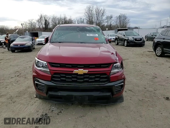 2021 Chevrolet Colorado 2WD LT с VIN 1GCGSCEN4M1210292, выставлен на аукционе Copart как лот 49714505 с пробегом 96 725 миль миль и Списание • Salvage title. История ставок и продаж доступна на DreamBid. Изображение 10.
