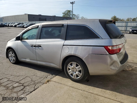 2012 Honda Odyssey LX with VIN 5FNRL5H28CB110575, listed as a Copart auction lot 76103284 with 184,414 mi miles and Clean Title. Bid and sale history available at carsss.com. Image 2.